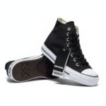 CONVERSE Chuck Taylor All Star LIFT Platform High & Low-Top Sneaker (Black/White)