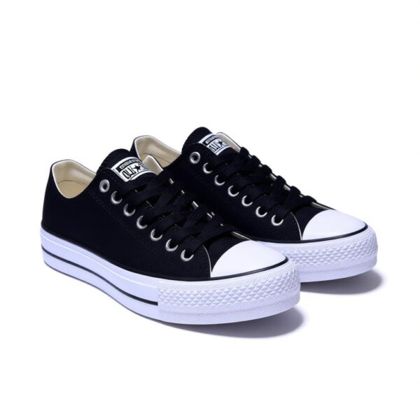 CONVERSE Chuck Taylor All Star LIFT Platform High & Low-Top Sneaker (Black/White)
