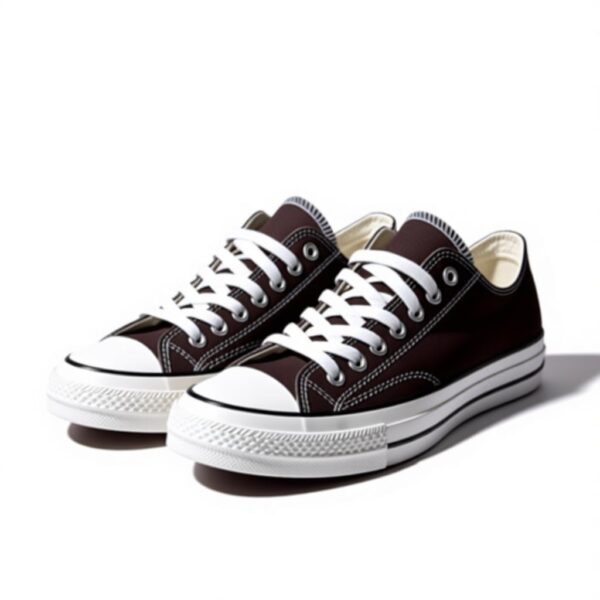 COMME des GARÇONS PLAY x CONVERSE Chuck 70 High & Low-Top Sneaker in Dark Burgundy/Brown