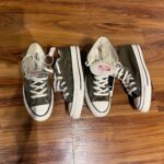 CONVERSE Chuck Taylor All Star 70 PLUS High & Low-Top Sneaker in Dark Brown Canvas