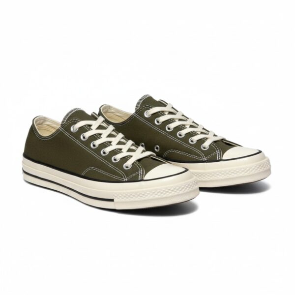 CONVERSE Chuck Taylor All Star 70 PLUS High & Low-Top Sneaker in Dark Brown Canvas