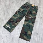 RIPPED CAMOUFLAGE JEANS