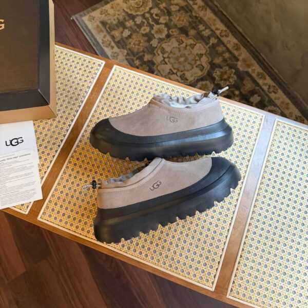 THE UGG TASMAN WEATHER HYBRID SLIP-ON CLOG WATERPROOF SUEDE