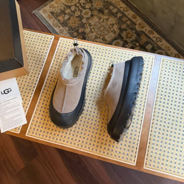 THE UGG TASMAN WEATHER HYBRID SLIP-ON CLOG WATERPROOF SUEDE