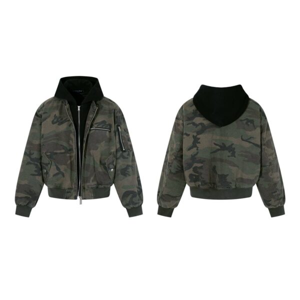 5931788322332150567 CAMO zip up jacket