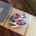 THE NEW BALANCE 471 NAVY LINEN/TRUE RED