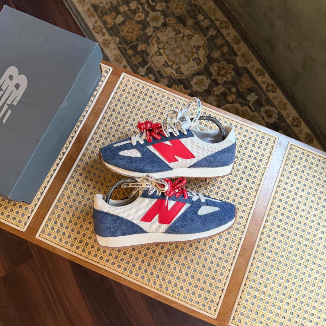 5935821627335576511 THE NEW BALANCE 471 NAVY LINEN/TRUE RED