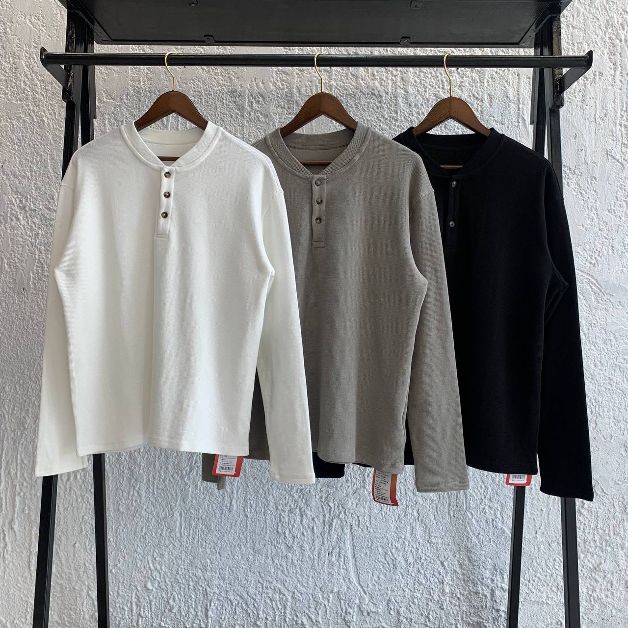 The Hansen Garments Hermann Long Sleeve Henley