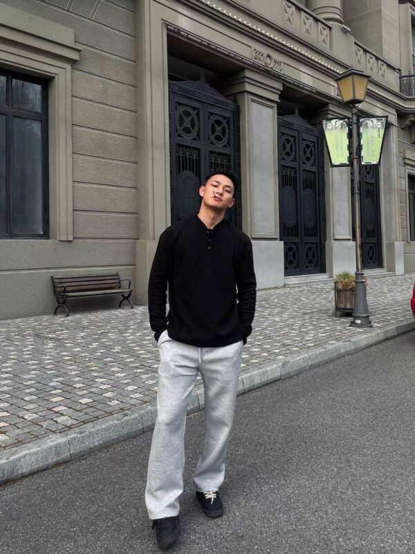 The Hansen Garments Hermann Long Sleeve Henley