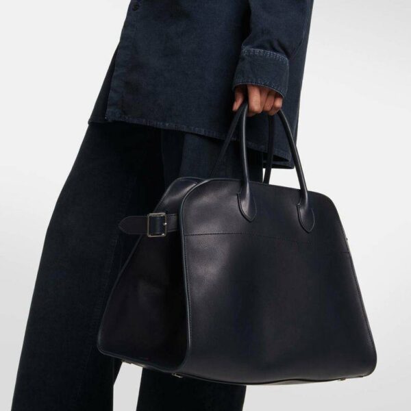 The Row Soft Margaux 15 Leather Tote Bag