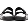 The HUGO Logo Double-Strap Touch-Closure Sandals