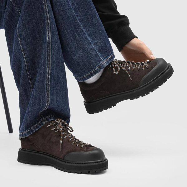 6039581238273707157 SUEDE HIKING BOOTS IN BROWN