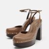 LEATHER PLATFORM SHOES