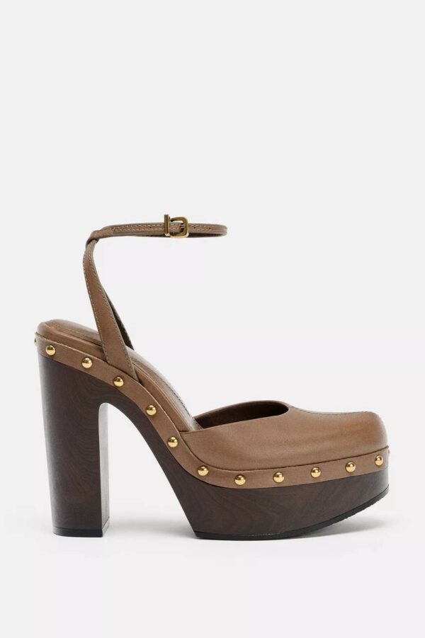 LEATHER PLATFORM SHOES