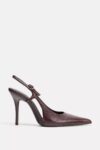 LEATHER HIGH - HEEL SHOES
