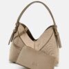 5828061434749848768 MINI BUCKET TOTE BAG WITH TOPSTITCHING