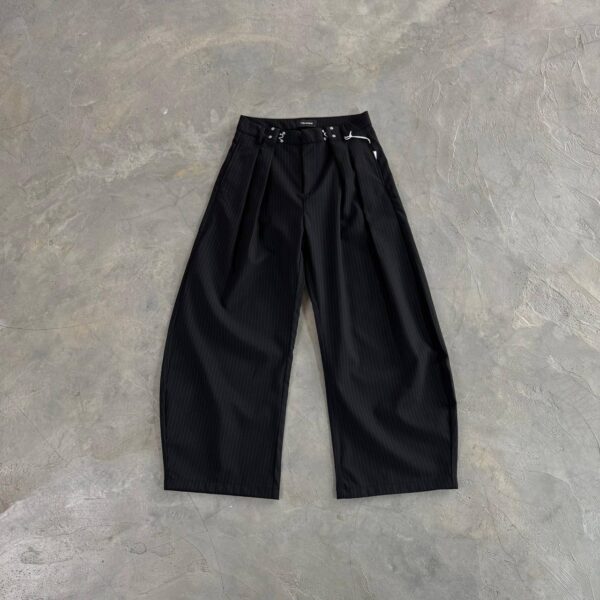 5830313234563534389 ACR Striped Pleated Dress Pant