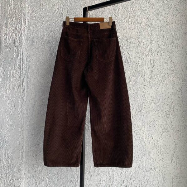 Wide-Leg Corduroy Pants