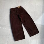 Wide-Leg Corduroy Pants