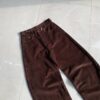 Wide-Leg Corduroy Pants