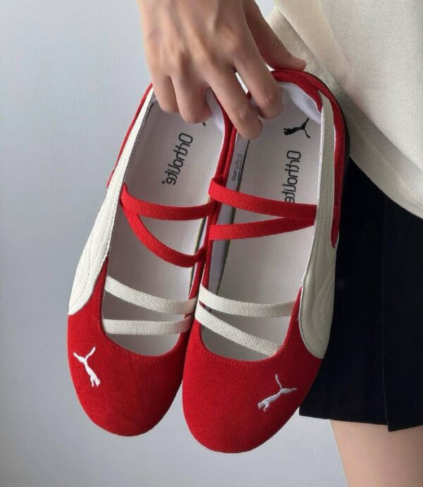 PUMA SPEEDCAT BALLET RED/WHITE