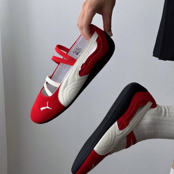 PUMA SPEEDCAT BALLET RED/WHITE