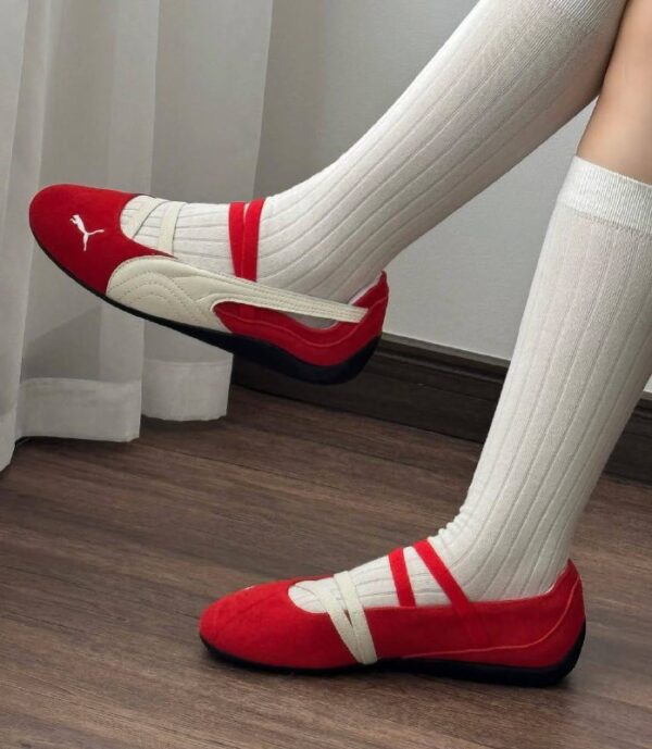 PUMA SPEEDCAT BALLET RED/WHITE