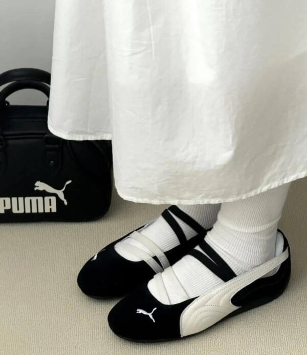 5847940751008927272 PUMA SPEEDCAT BALLET BLACK/WHITE