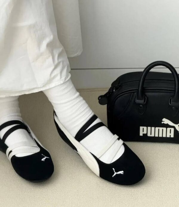 5847940751008927273 PUMA SPEEDCAT BALLET BLACK/WHITE