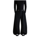 ACR Striped Pleated Dress Pant