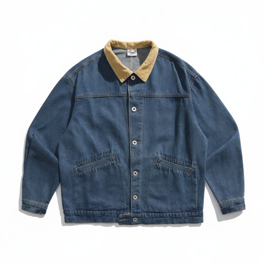 COLLAR JEAN JACKET