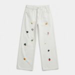 Pacsun Embroidered Workwear Carpenter Jean.