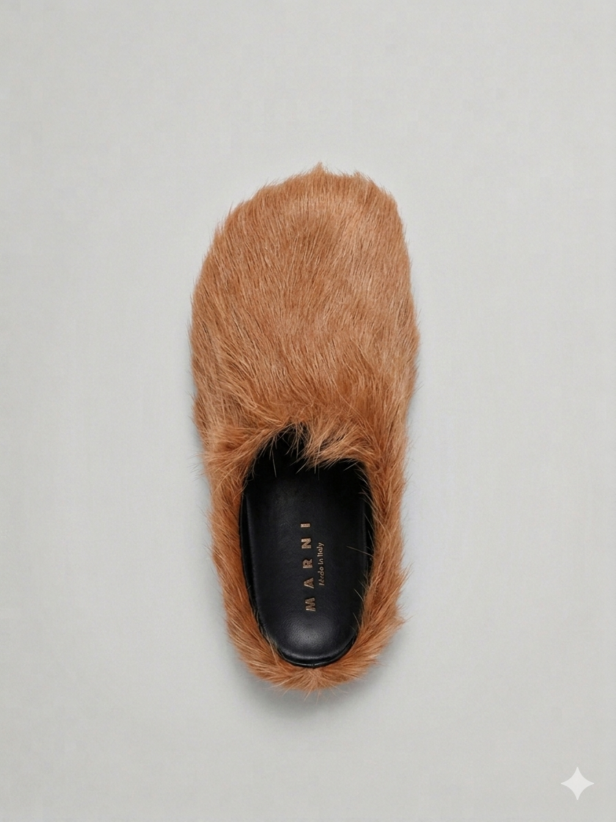 MARNI FUR MULES