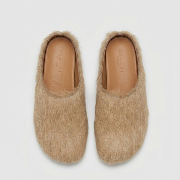 MARNI FUR MULES