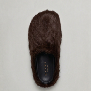 MARNI FUR MULES 