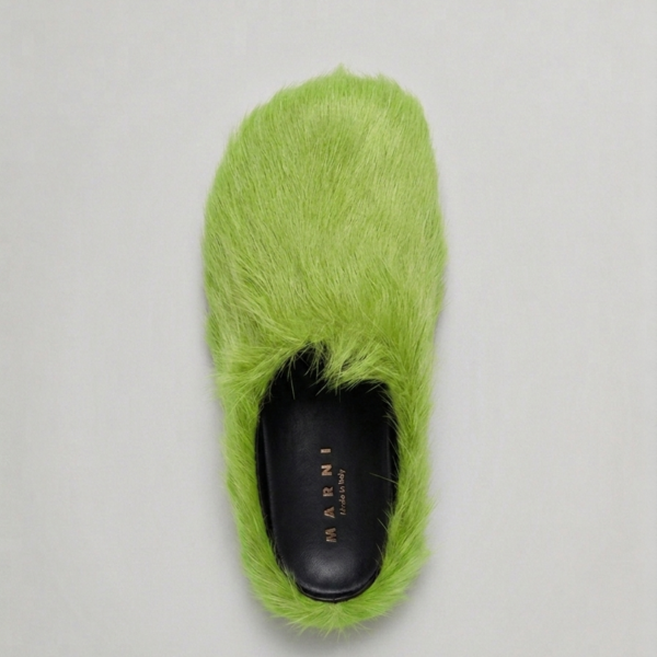 MARNI FUR MULES 
