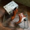 THE HEELED LEATHER LINED ANKLE BOOT