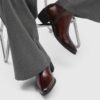 THE HEELED LEATHER LINED ANKLE BOOT