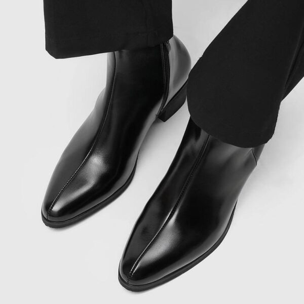 photo_5789635569238347448_x THE HEELED LEATHER LINED ANKLE BOOT