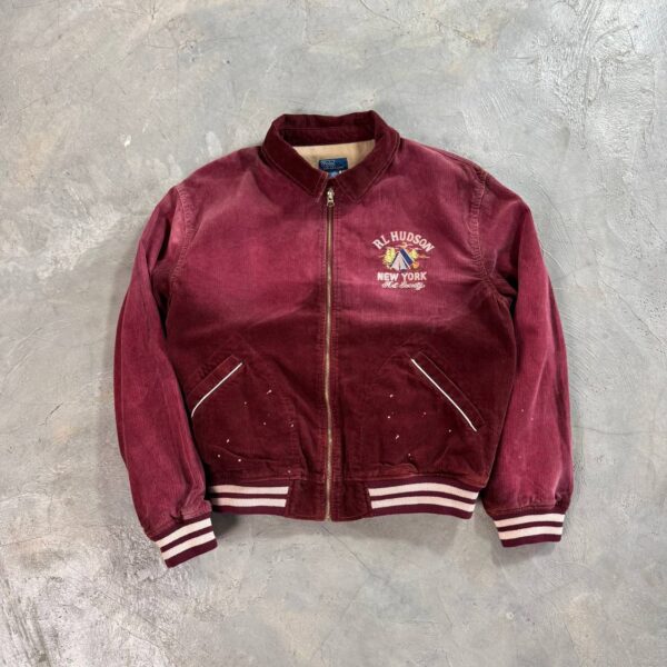 POLO RALPH LAUREN RED GRAPHIC TRACK JACKET