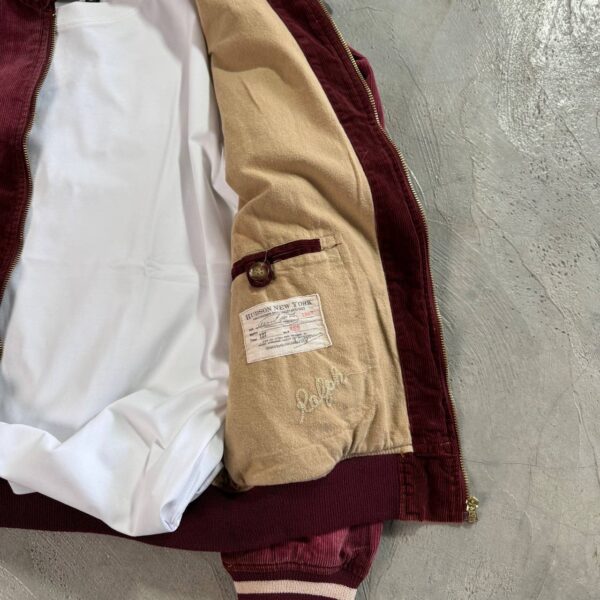 POLO RALPH LAUREN RED GRAPHIC TRACK JACKET