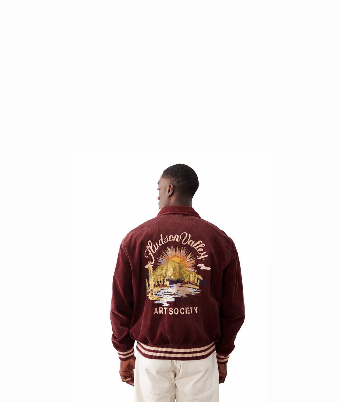 POLO RALPH LAUREN RED GRAPHIC TRACK JACKET