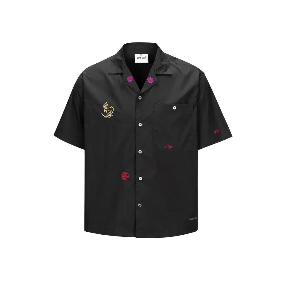 EMBROIDERY RETRO SHIRT