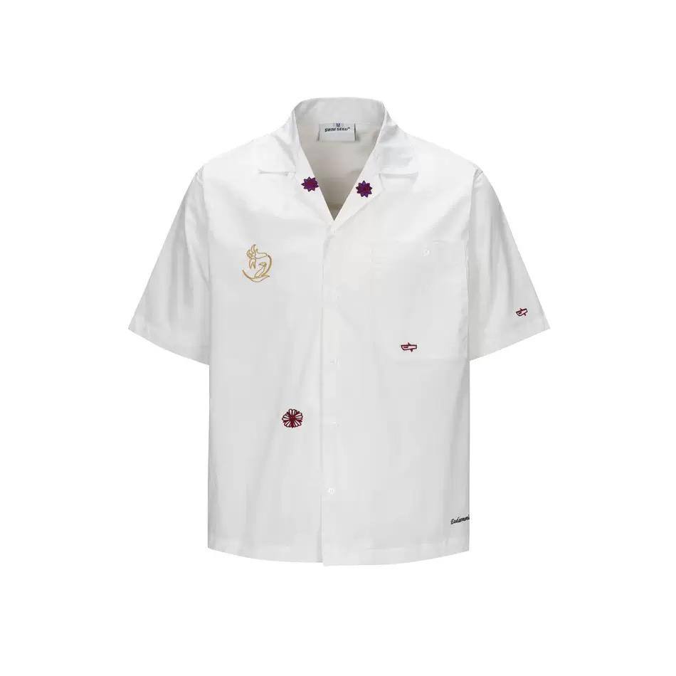 EMBROIDERY RETRO SHIRT