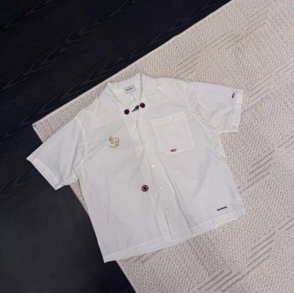 EMBROIDERY RETRO SHIRT