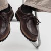 PARABOOT DIME LEATHER BOAT SHOES