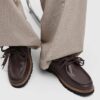 PARABOOT DIME LEATHER BOAT SHOES
