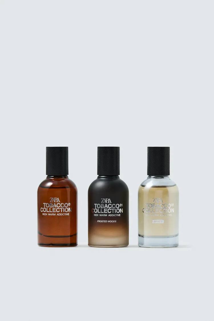 ZARA 30ML 3 in 1 pack TOBACCO SET Rich warm addictive, The seductive tobacco,  The Addictive tobacco