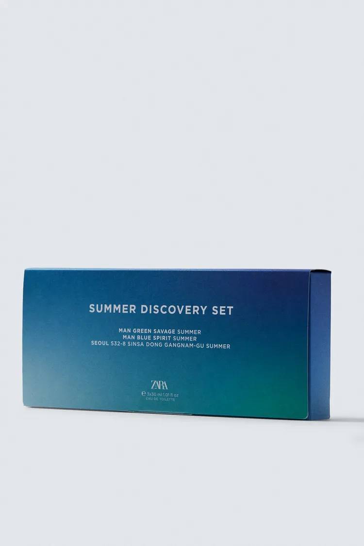 ZARA 30ML 3 in 1 pack SET Green savage, Blue spirit, Seoul