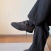 RETRO 21 Calf Suede Brogue Sneaker